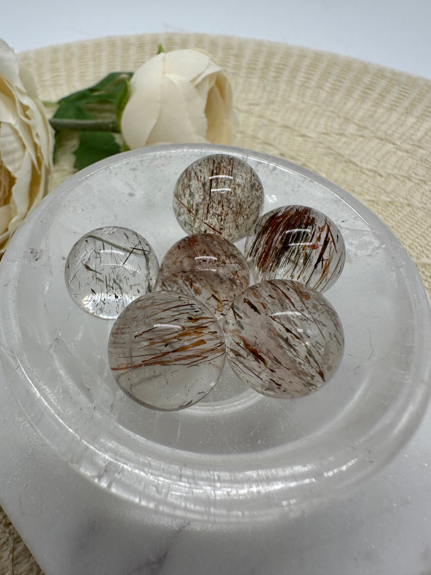 Mini Rutilquarz Kugeln 1,6 mm