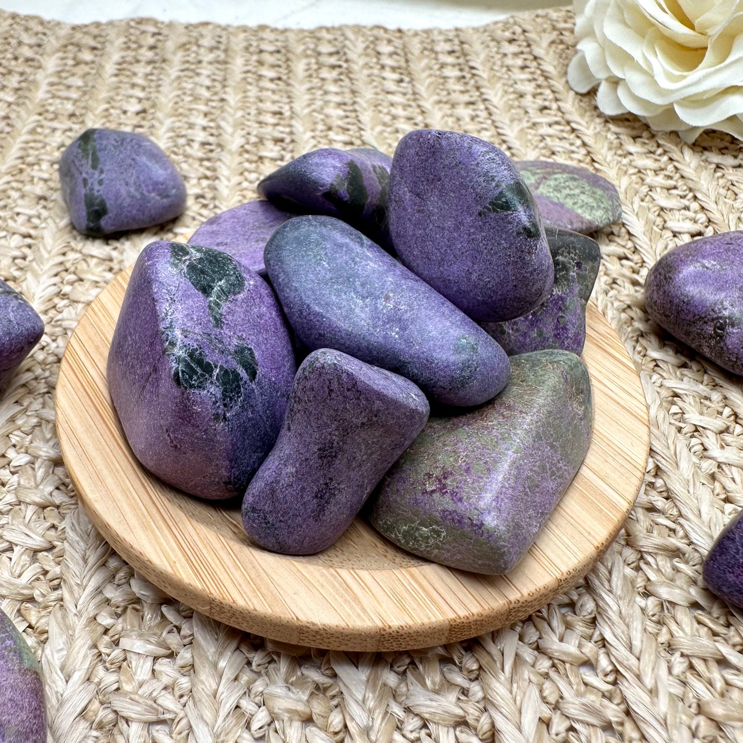 Stichtit Trommelstein