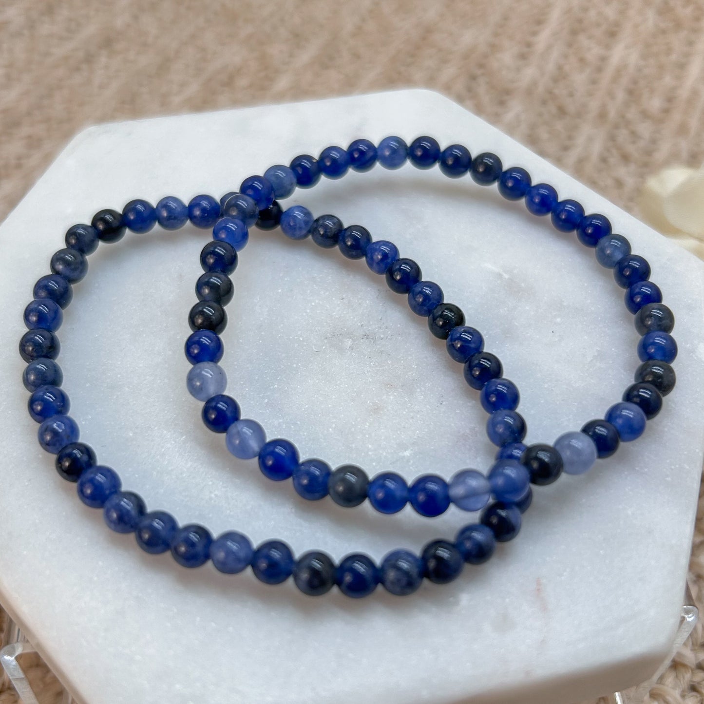 Sodalith Armband 4-5 mm