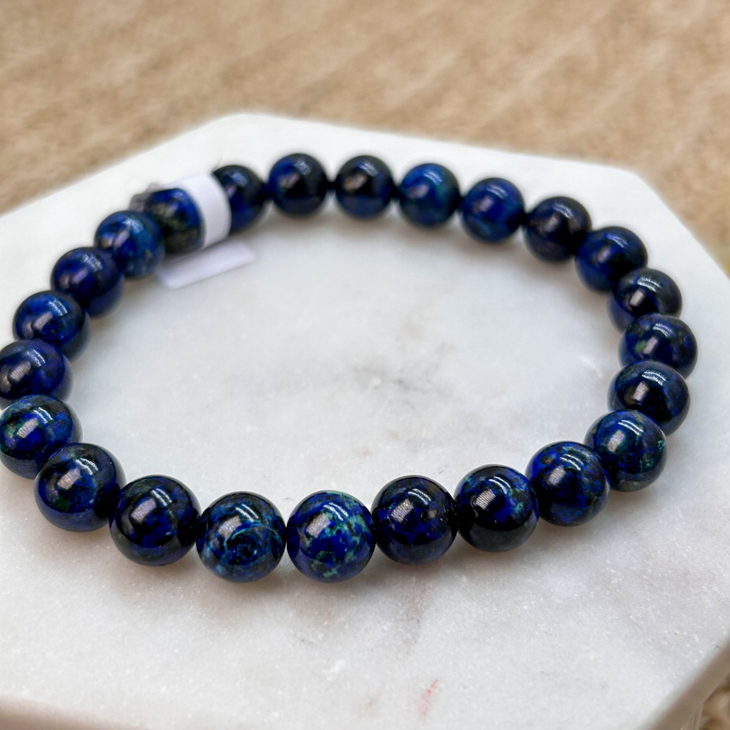 Azurit / Malachit Armband 8 mm