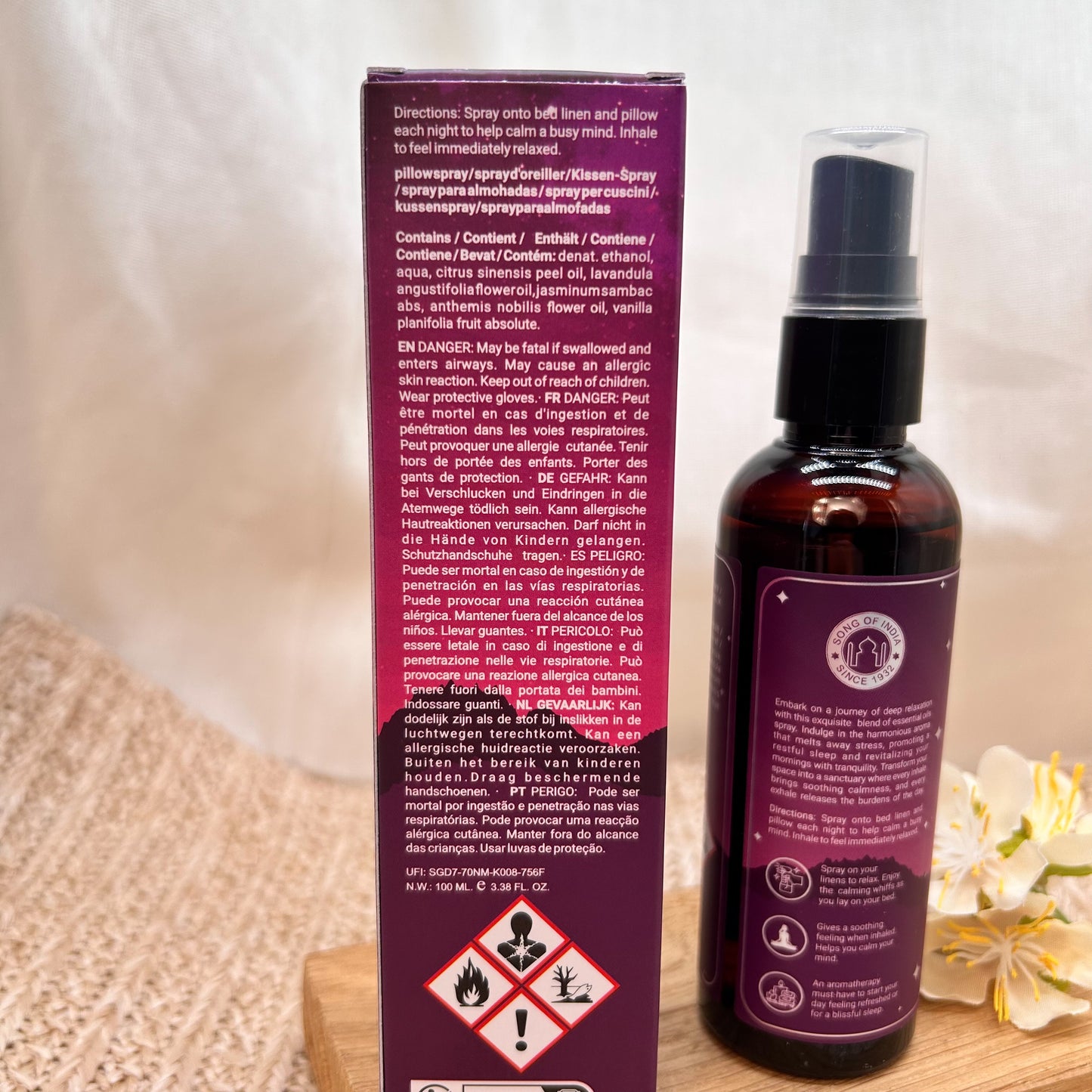 Kissenspray Aromaspray "Relax"