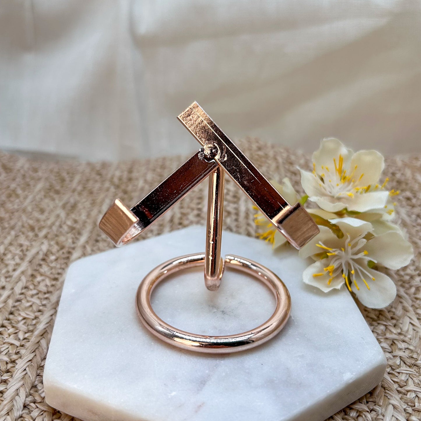 Herzständer gold-/silber-/roségold-farben