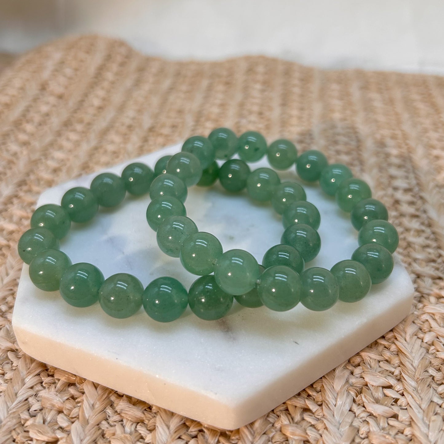 Grüner Aventurin Armband 10 mm