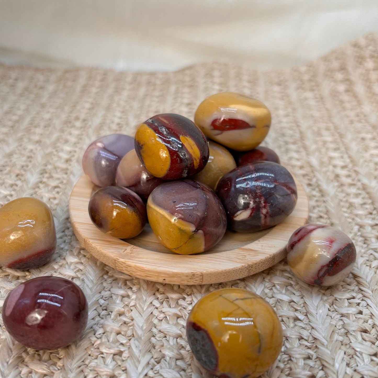 Mookait Trommelstein