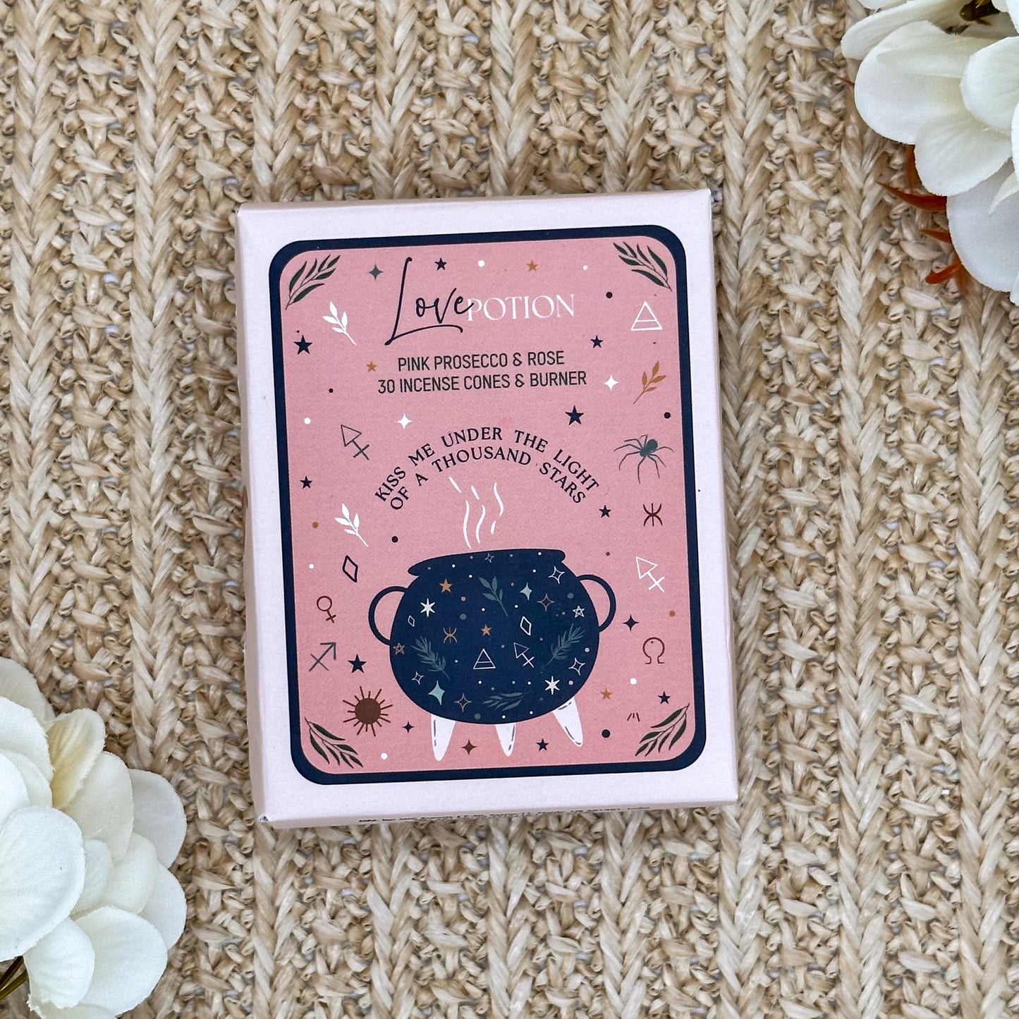 Love Potion Pink Prosecco & Rose Räucherkegel