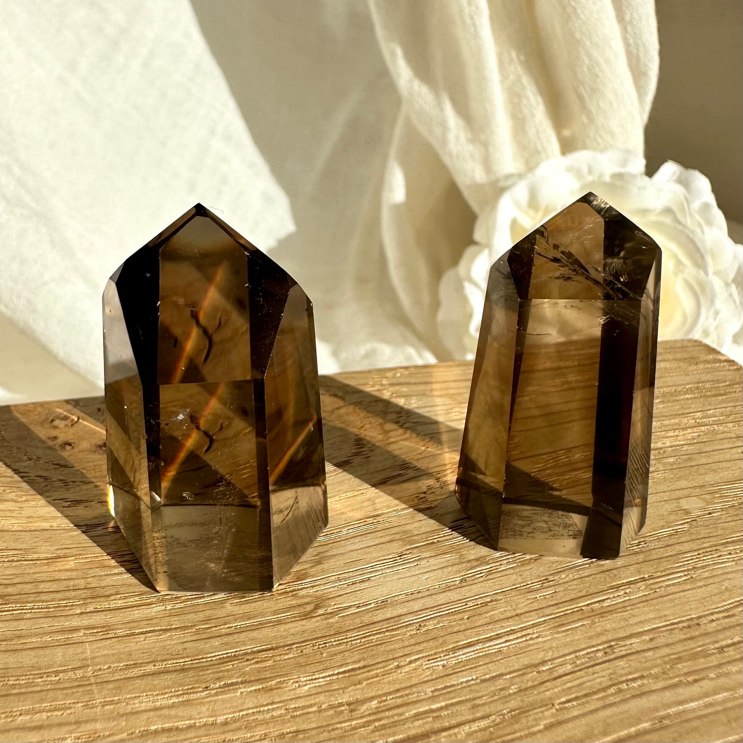 Natürlicher Citrin Turm