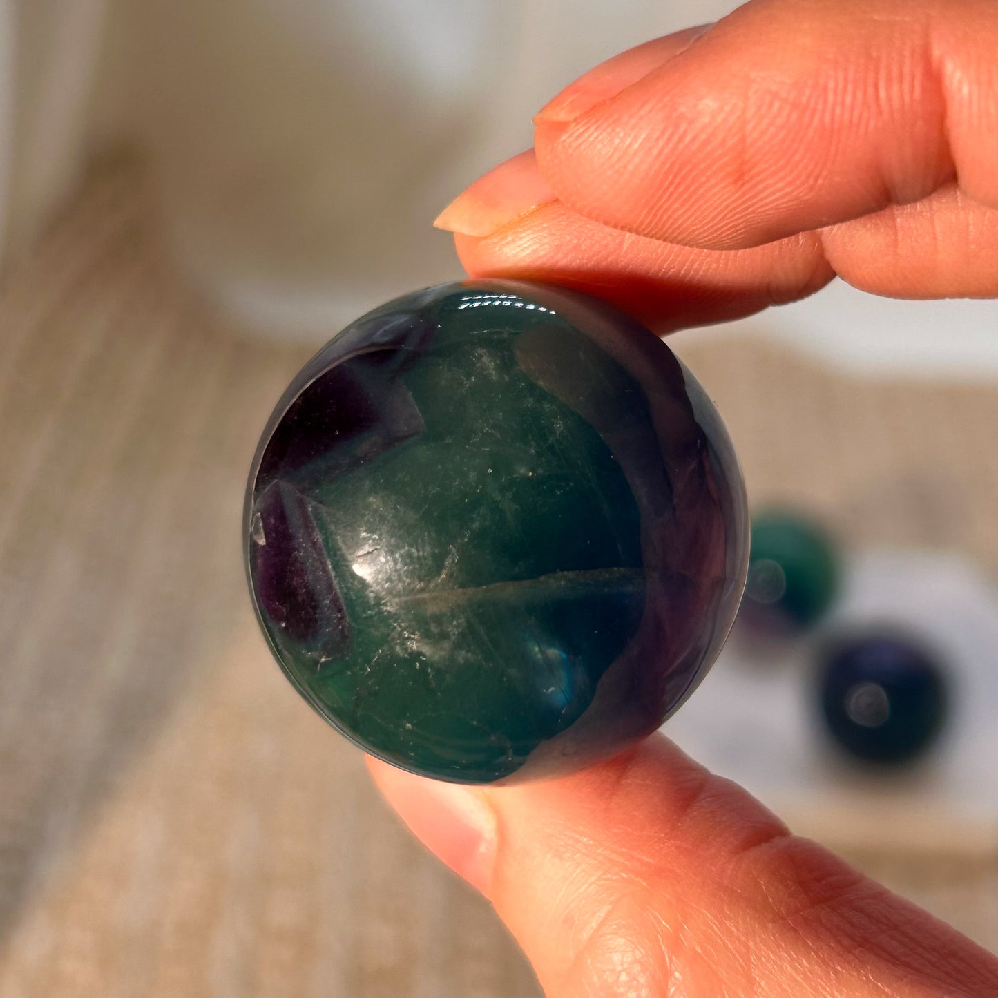 Fluorit Kugel 3,1 cm