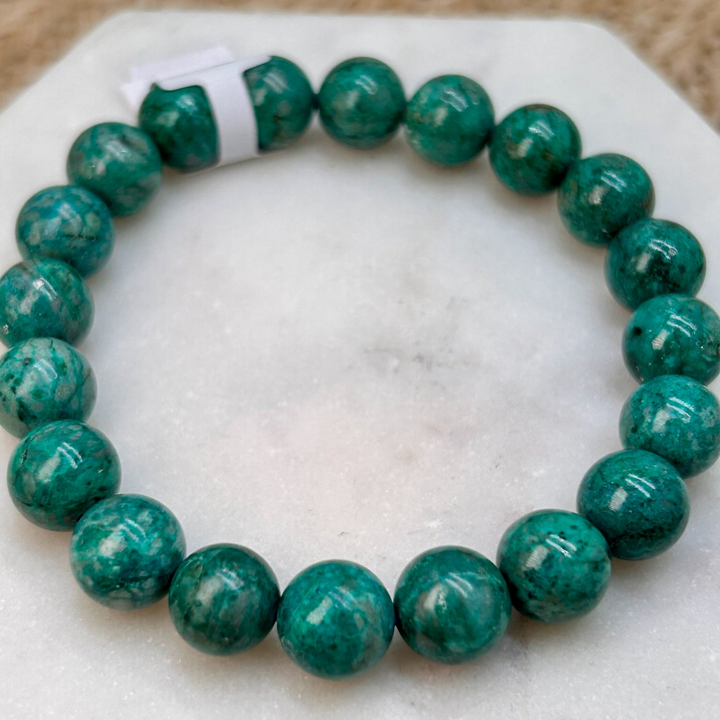 Chrysokoll Armband 9,5 mm