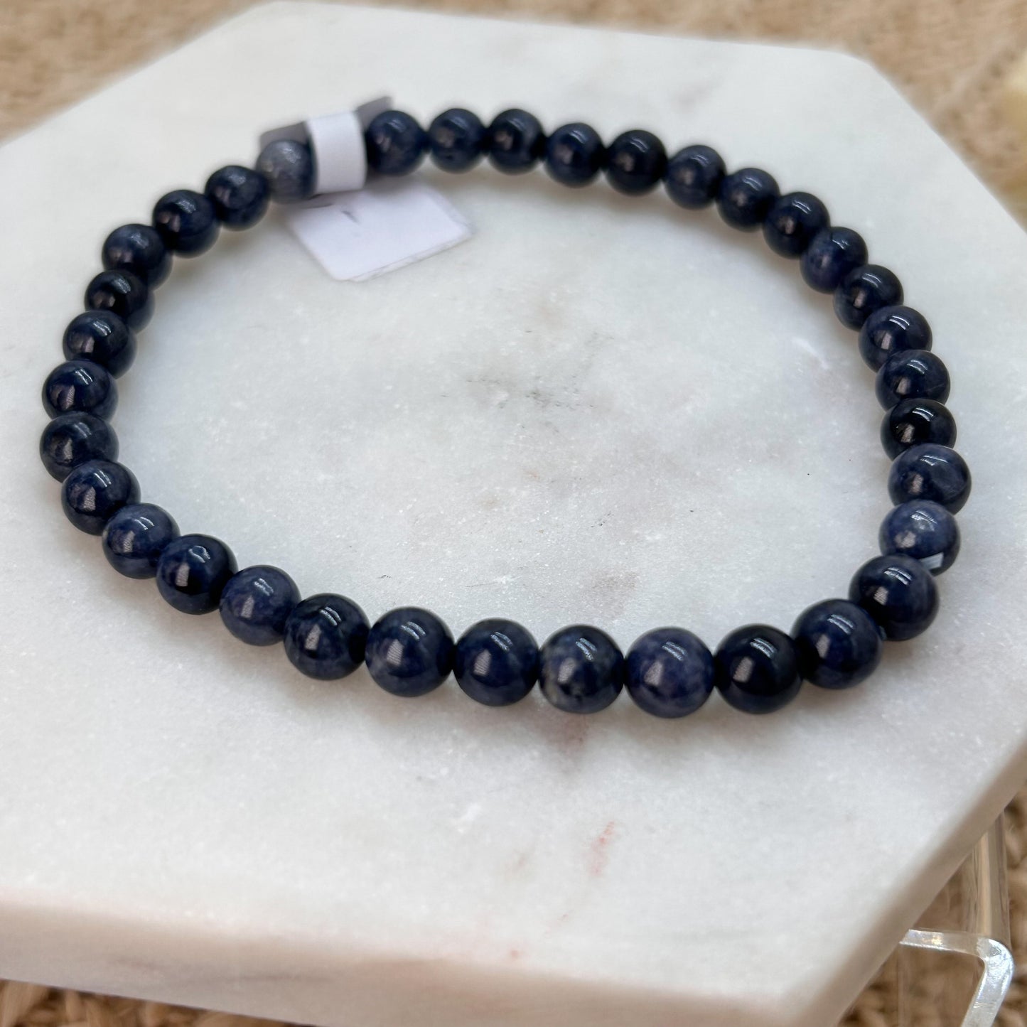 Saphir blau Armband 5-5,5 mm