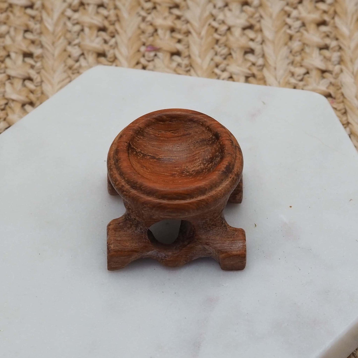 Kugelhalter aus Holz - Crystales