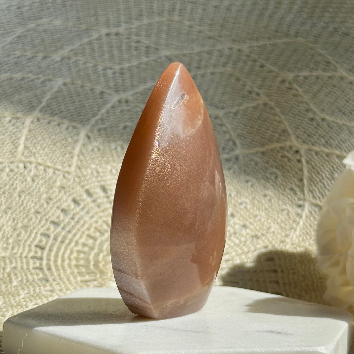 sonnenstein Mondstein mix Flamme Freiform