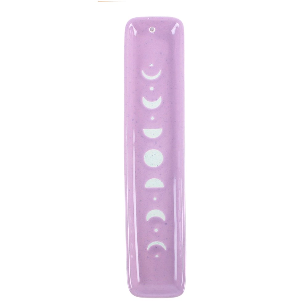 Räucherstäbchenhalter Mondphasen violett