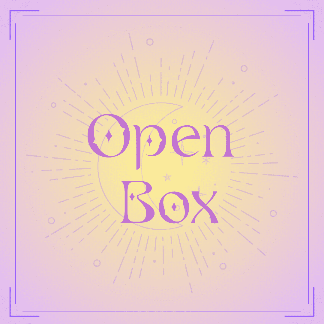 Open Box - Crystales
