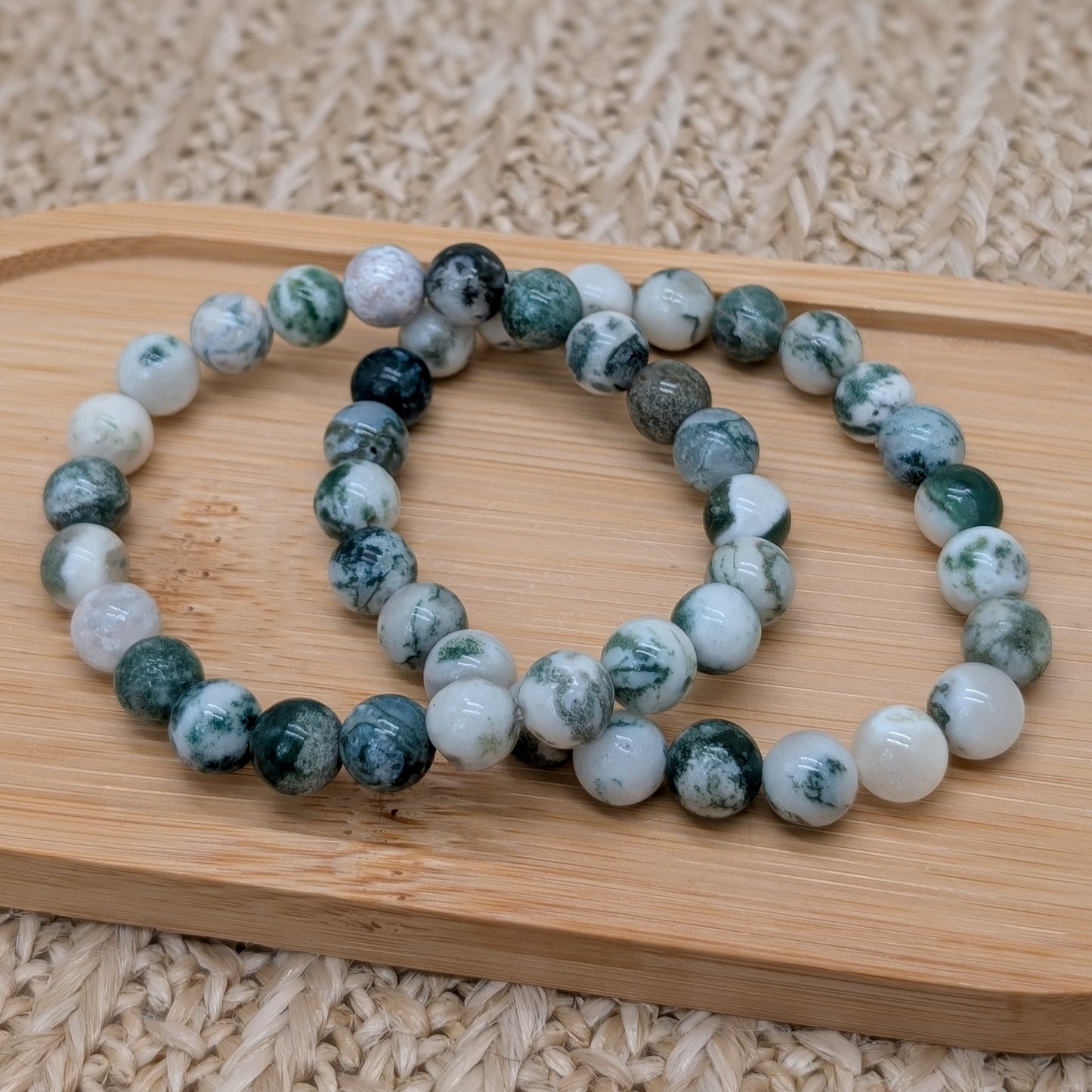 Baumachat Armband 8mm