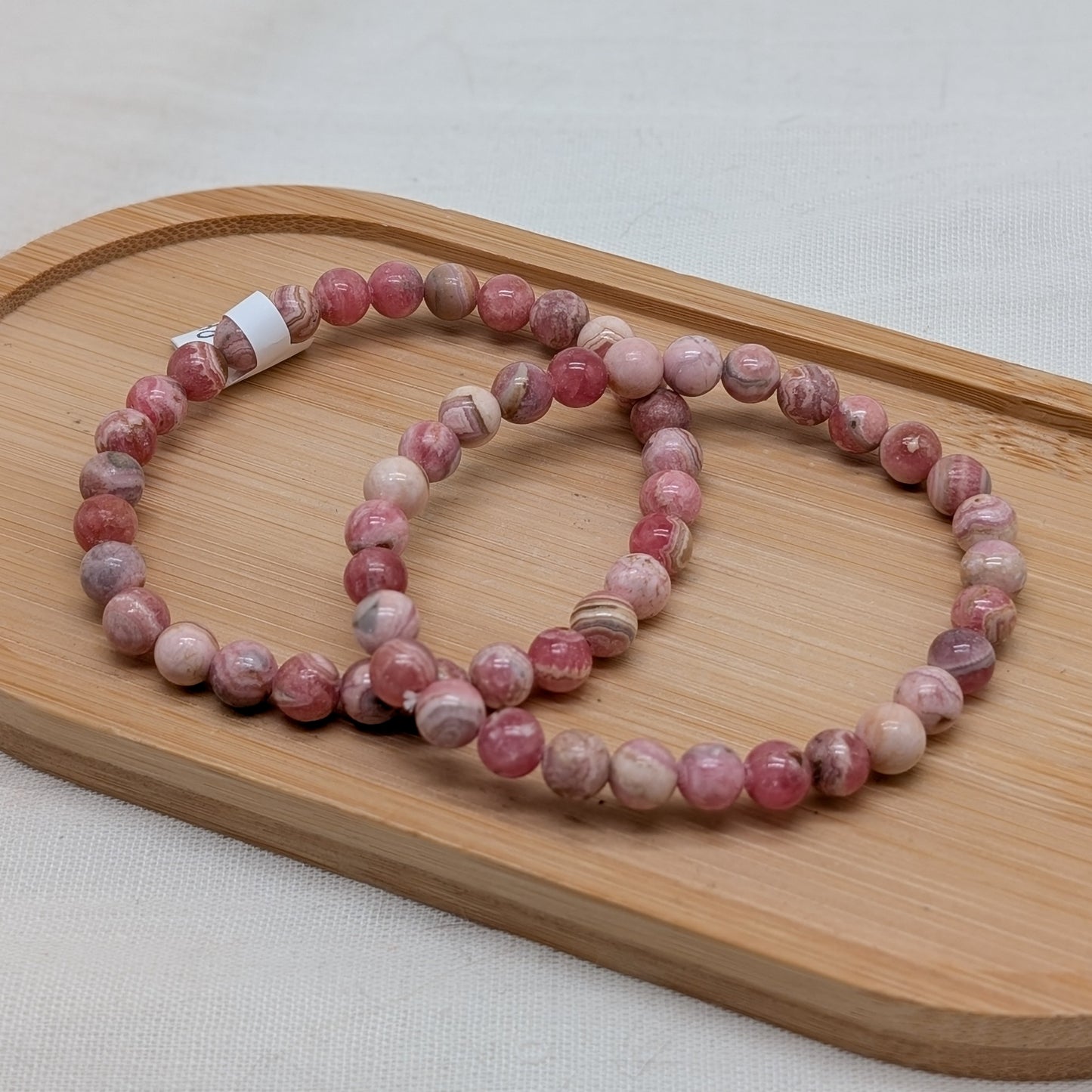Rhodochrosit Armband 6 mm
