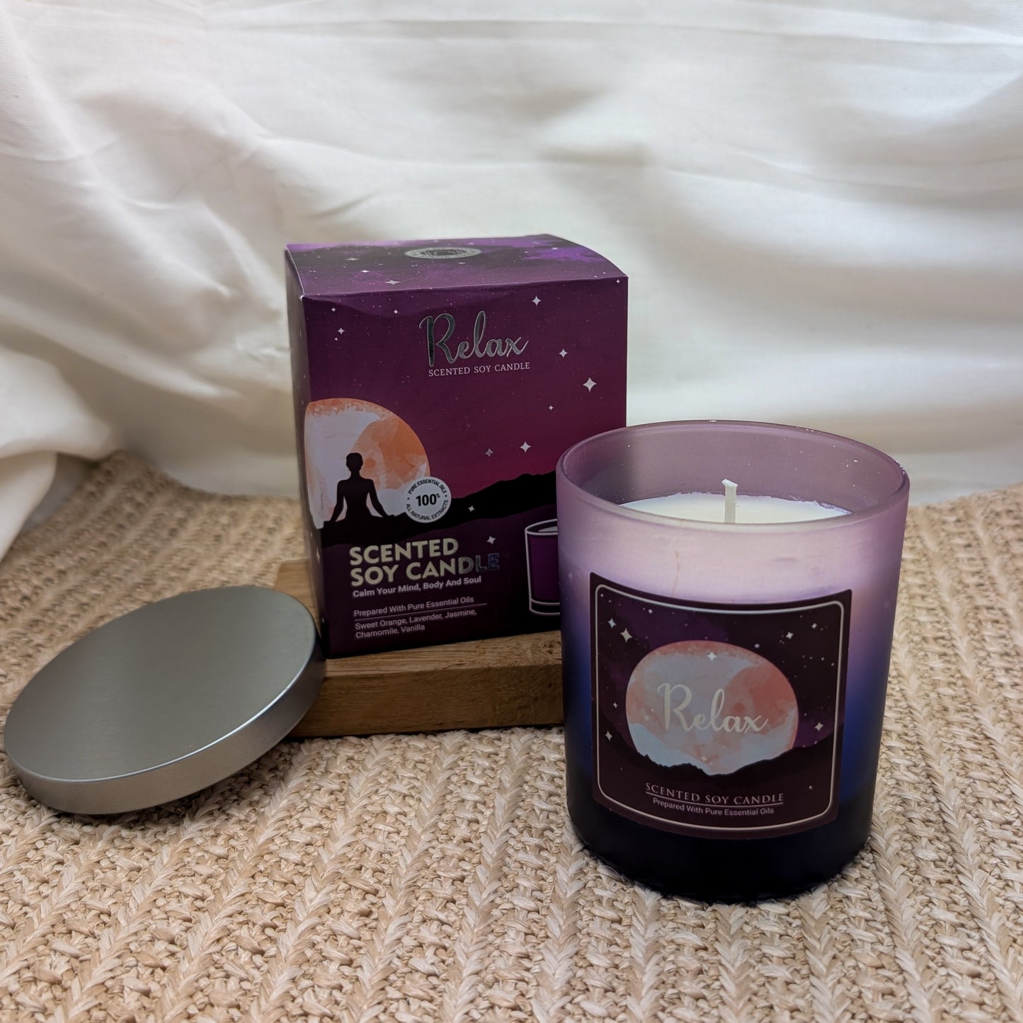 Große Duftkerze "Relax"