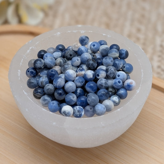 Sodalith Perlen 4 mm