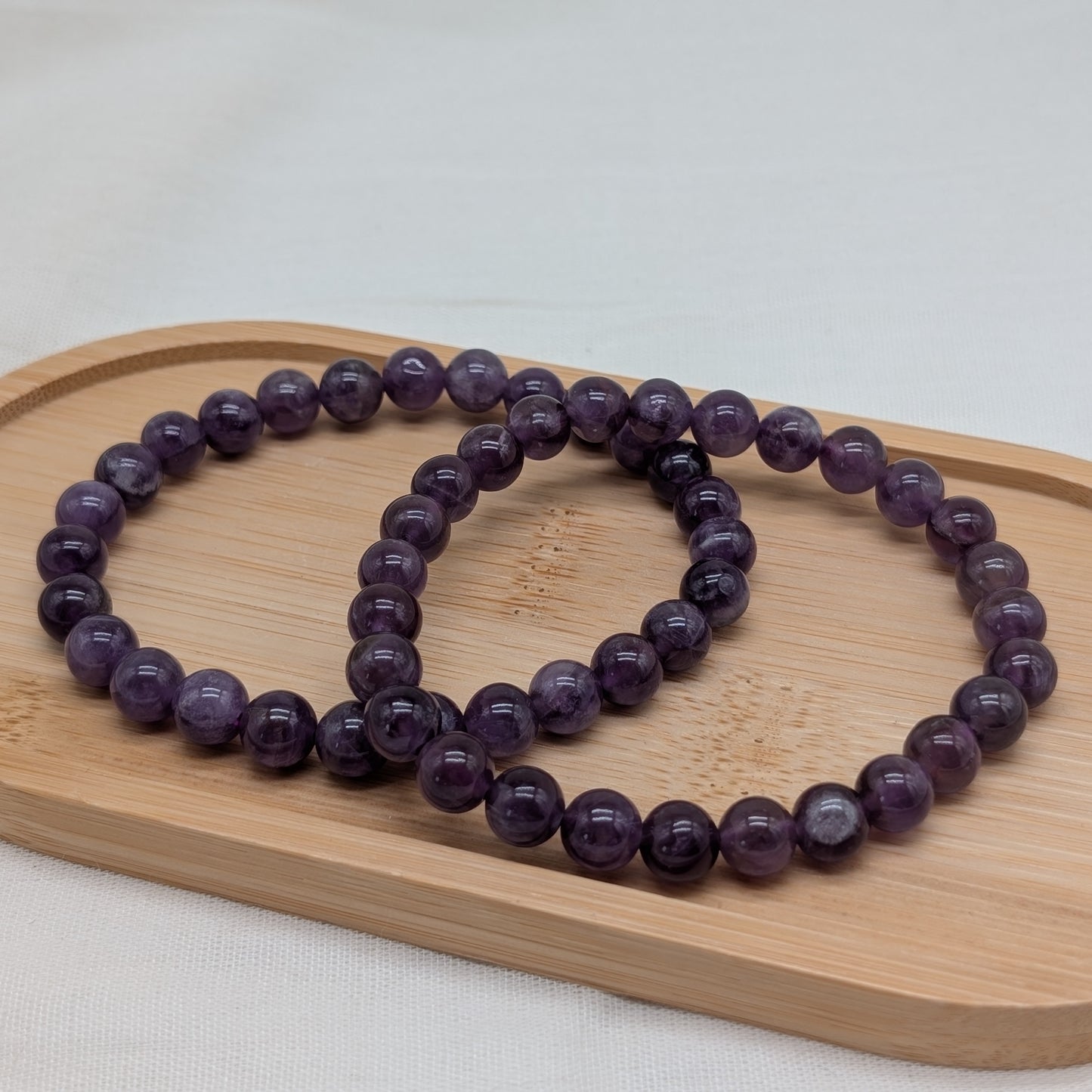 XL Amethyst Armband 8 mm