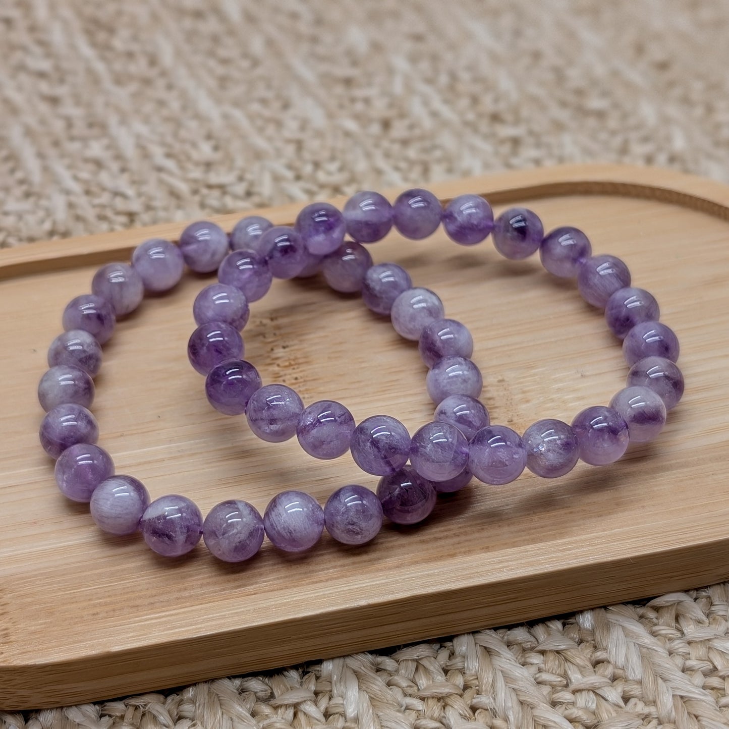 Lavendel Amethyst Armband 8 mm