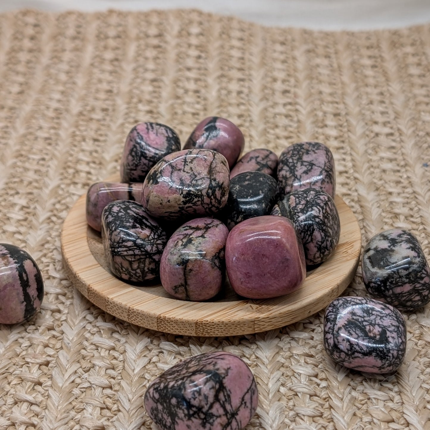 Rhodonit Trommelstein