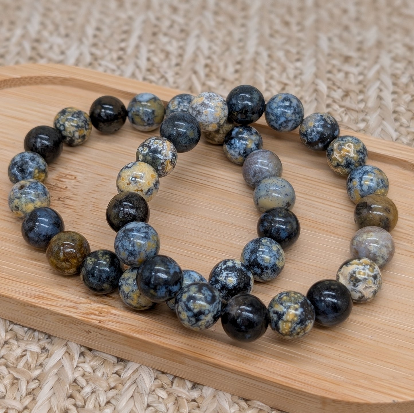 Ozeanjaspis Armband 10mm