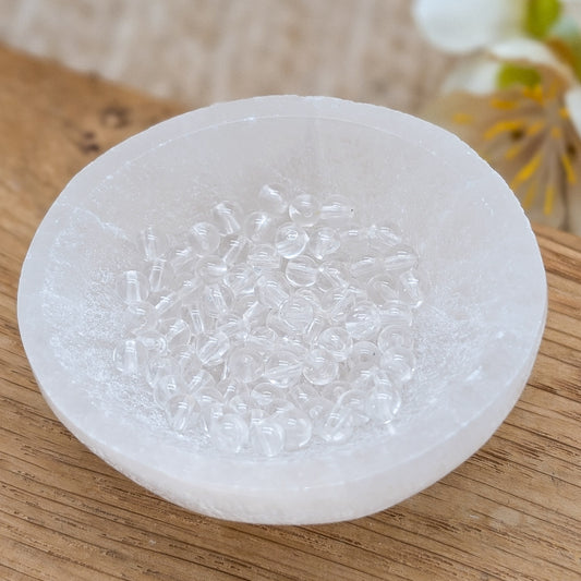 Bergkristall Perlen 4 mm