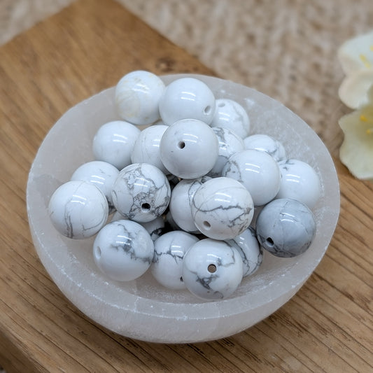 Magnesit Perlen 10 mm