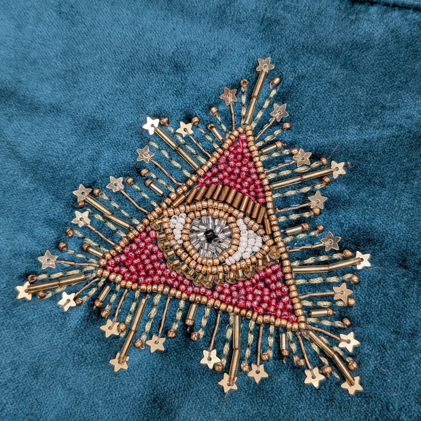 Samtbeutel Auge der Vorsehung