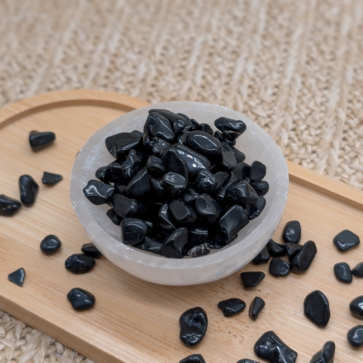 Schwarzer Turmalin / Schörl Splitter