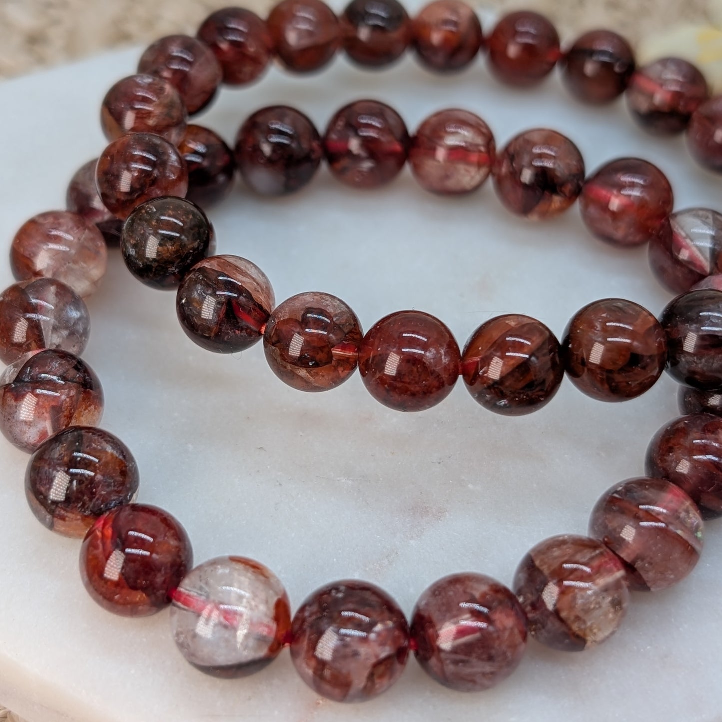 HQ Feuerquarz Armband 8 mm