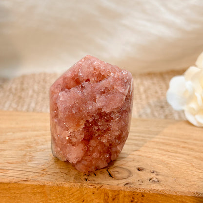 Druzy Pink Amethyst Turm [HM]