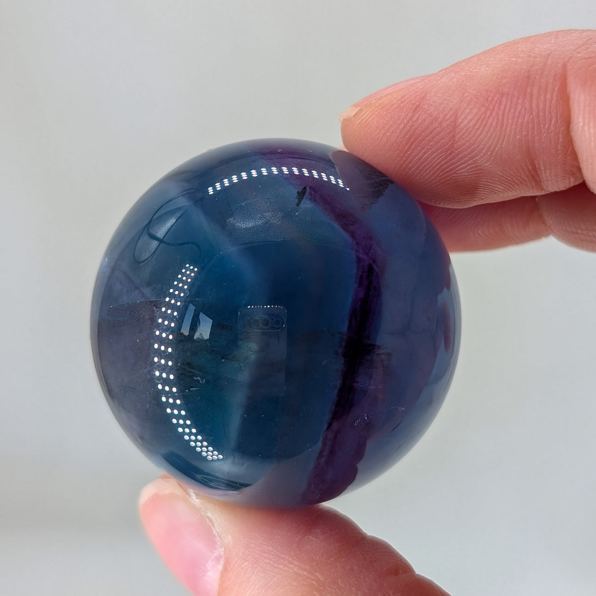 Blaue Fluorit Kugel [BD]