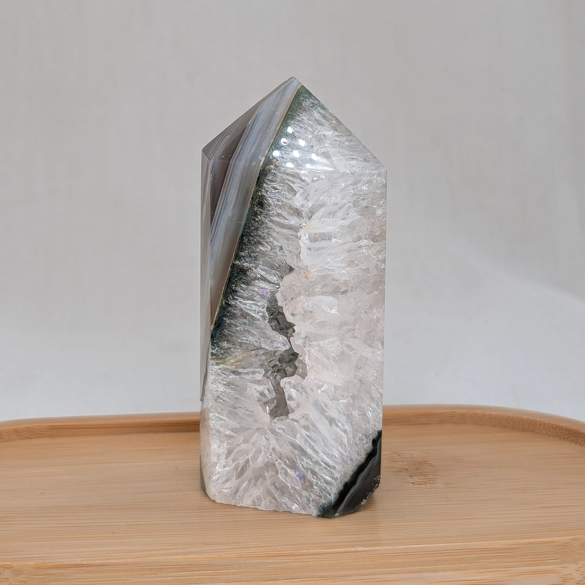 Druzy Achat Turm [RK]