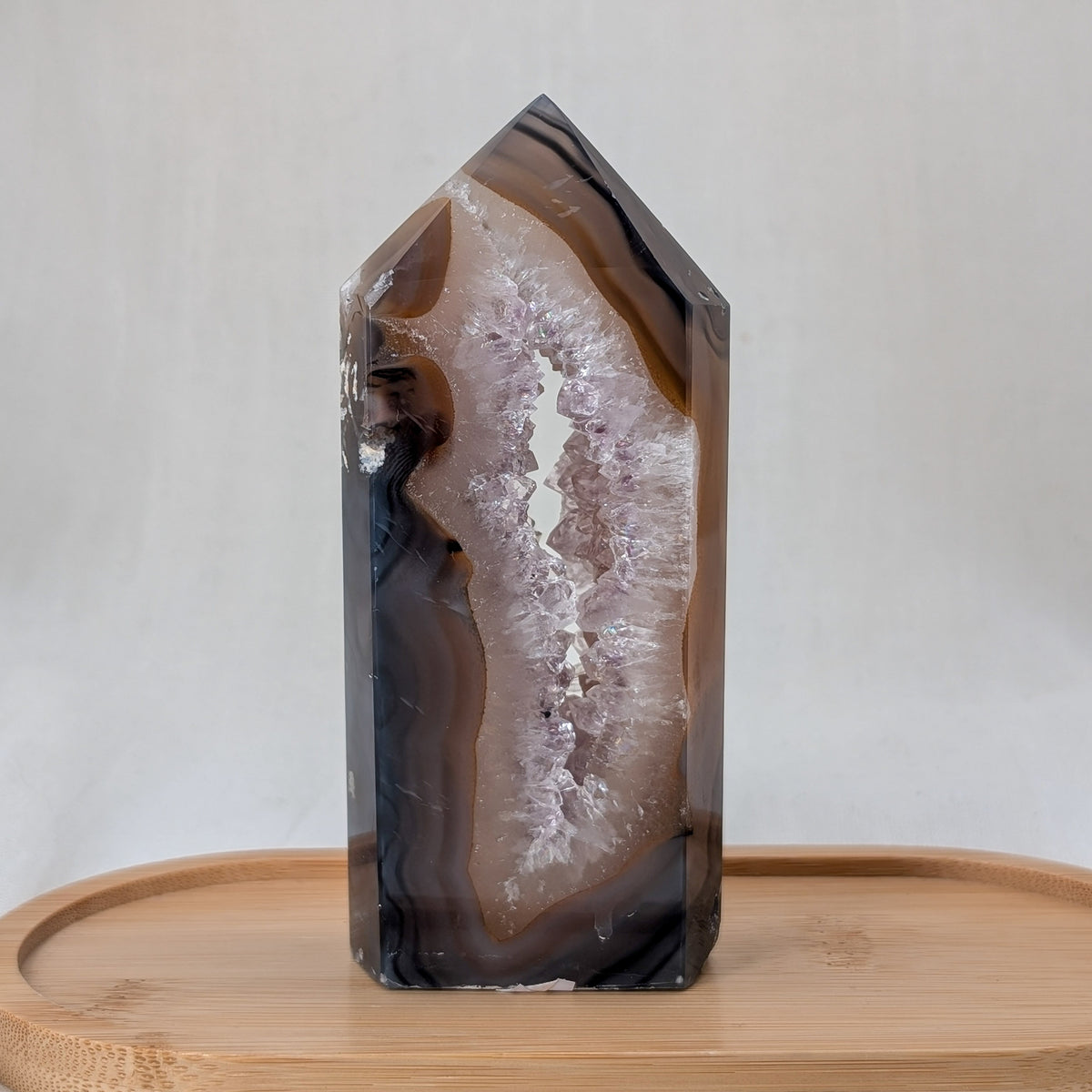 Druzy Achat Turm [MB]