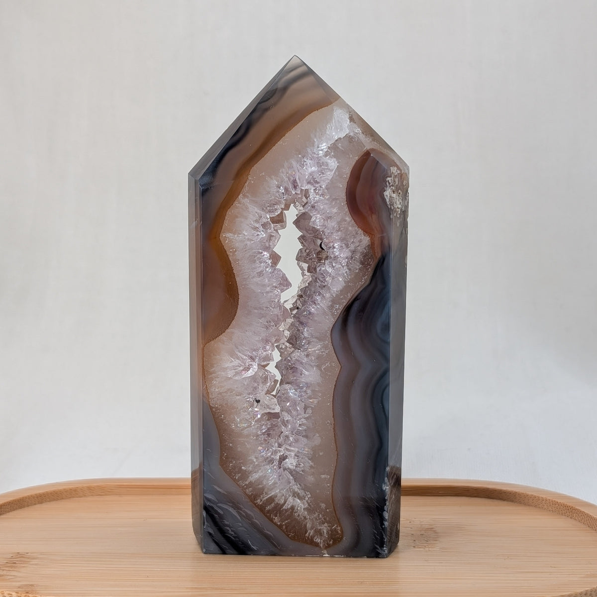 Druzy Achat Turm [MB]