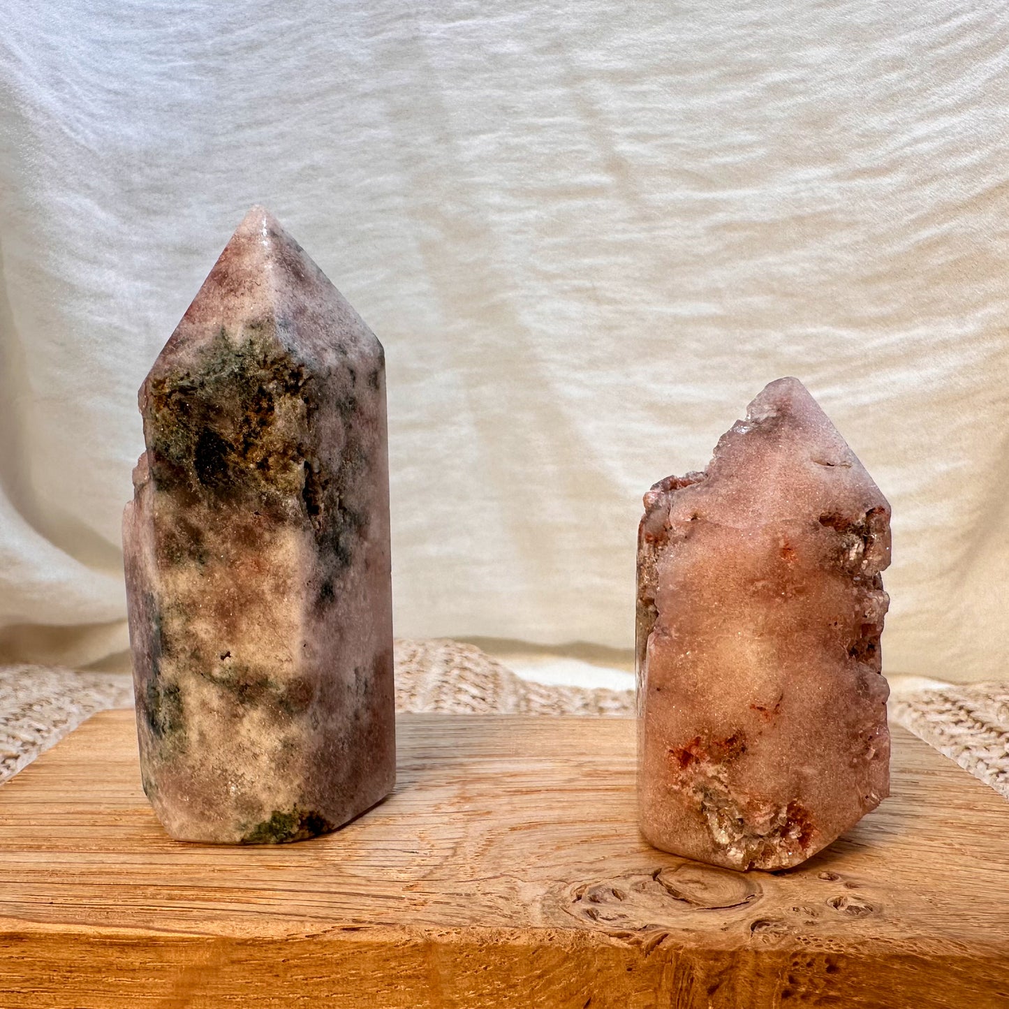 Druzy Pink Amethyst Turm [JA+JB]