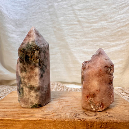 Druzy Pink Amethyst Turm [JA+JB]