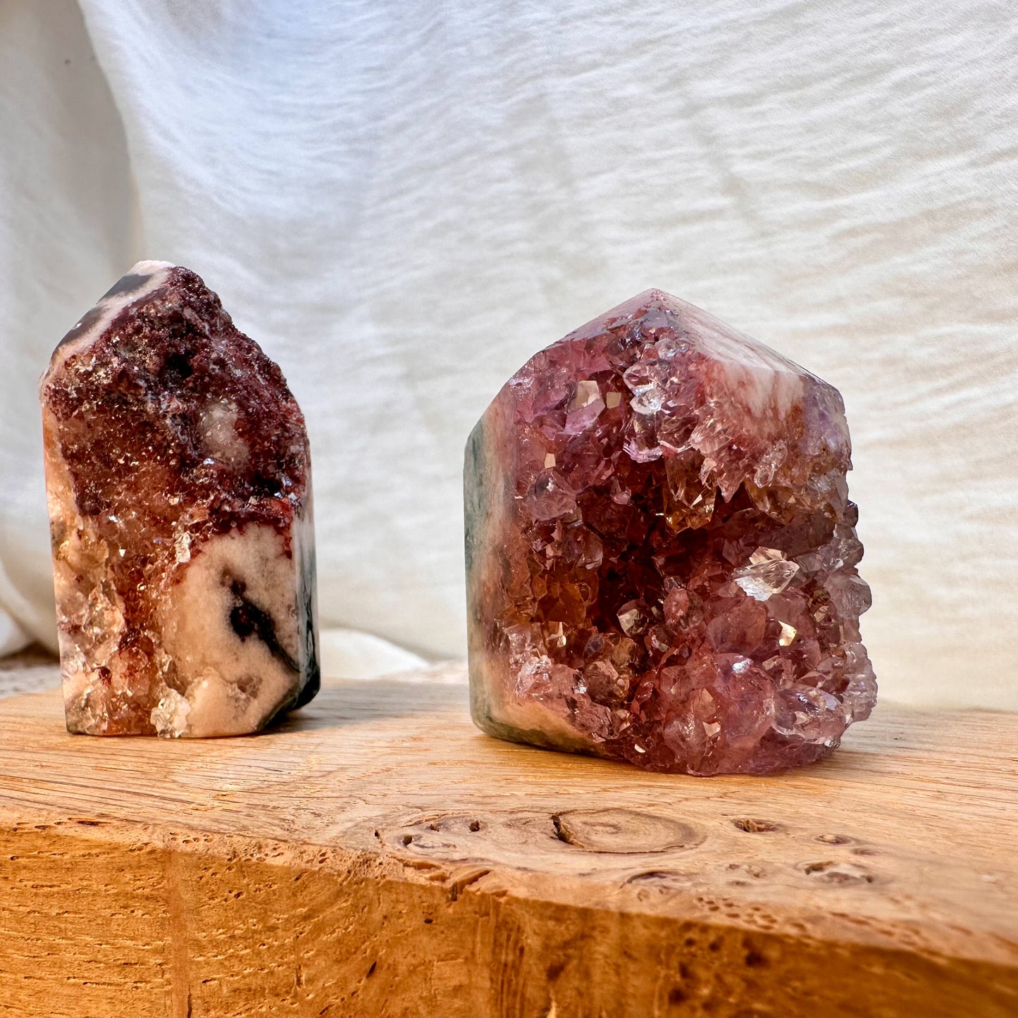 Druzy Pink Amethyst Turm [PA+PB]