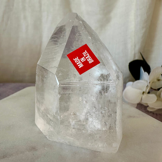 Lemurian Quarz Spitze aus Brasilien [LA]