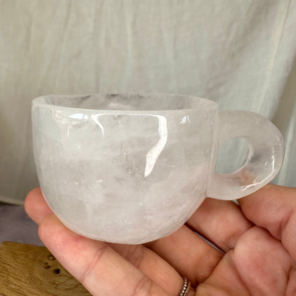 Bergkristall Tasse
