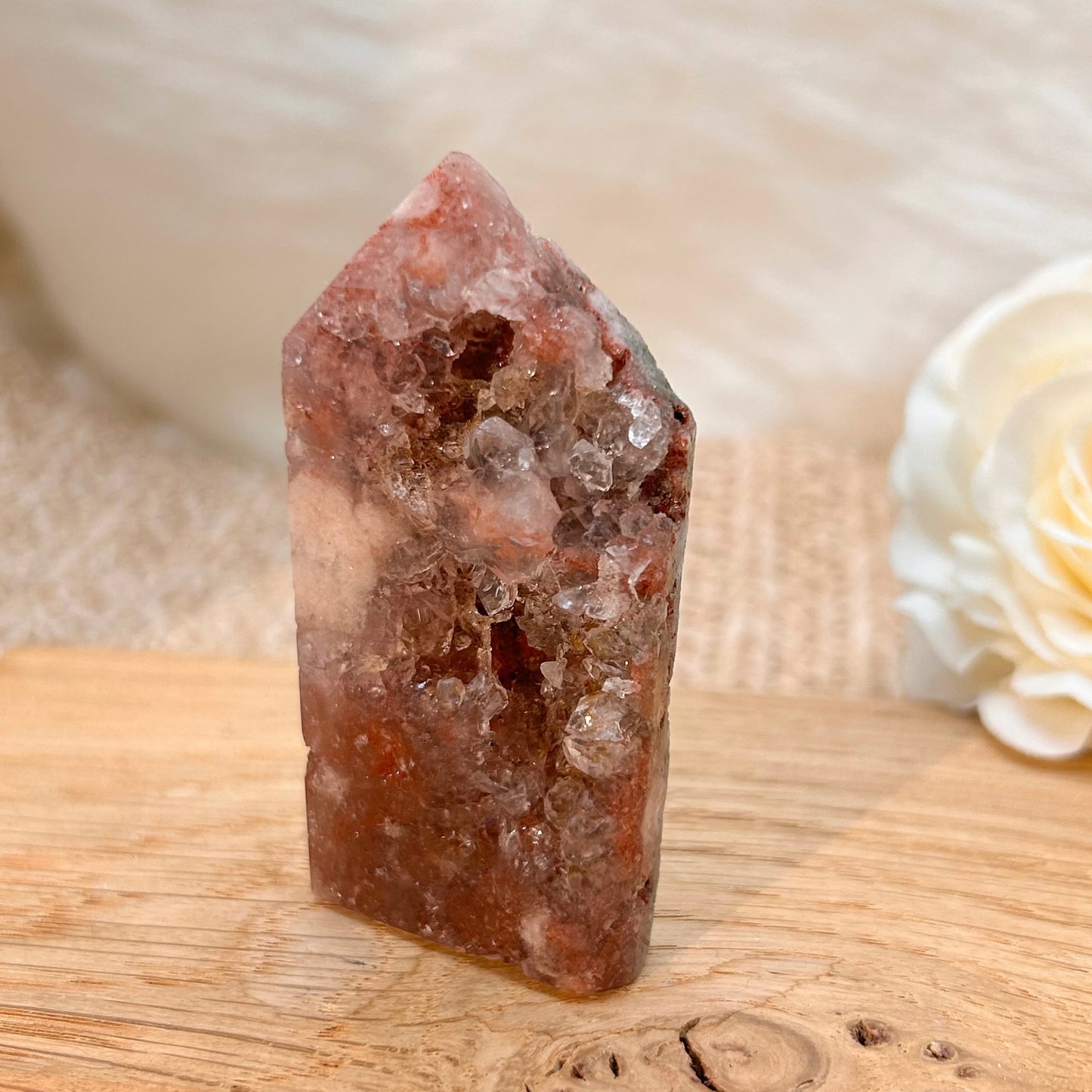 Druzy Pink Amethyst Turm [HP]