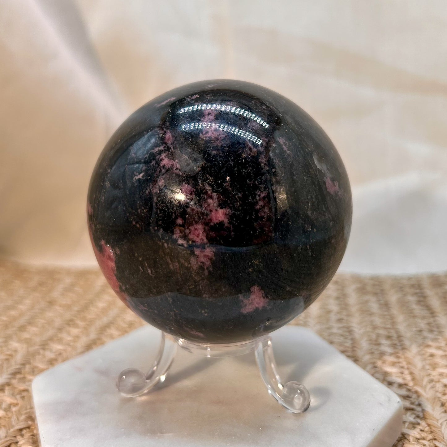 Rhodonit Kugel 7,5 cm [RJ]