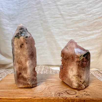 Druzy Pink Amethyst Turm [JA+JB]