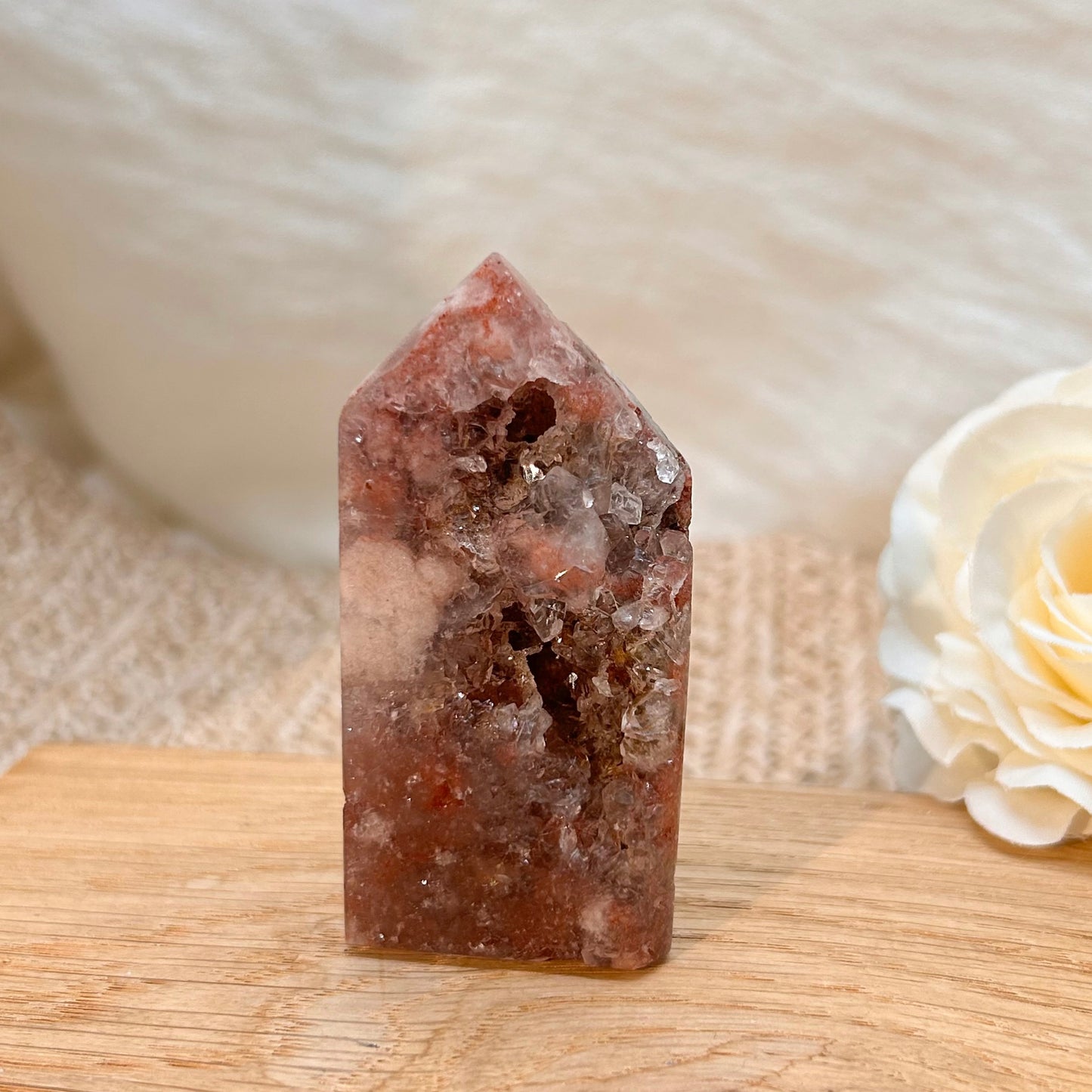 Druzy Pink Amethyst Turm [HP]