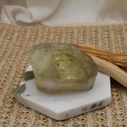 Gebrannte Citrin Freiform [01] - Crystales