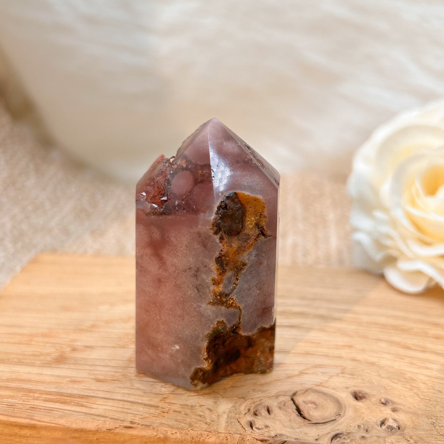 Druzy Pink Amethyst Turm [HO]