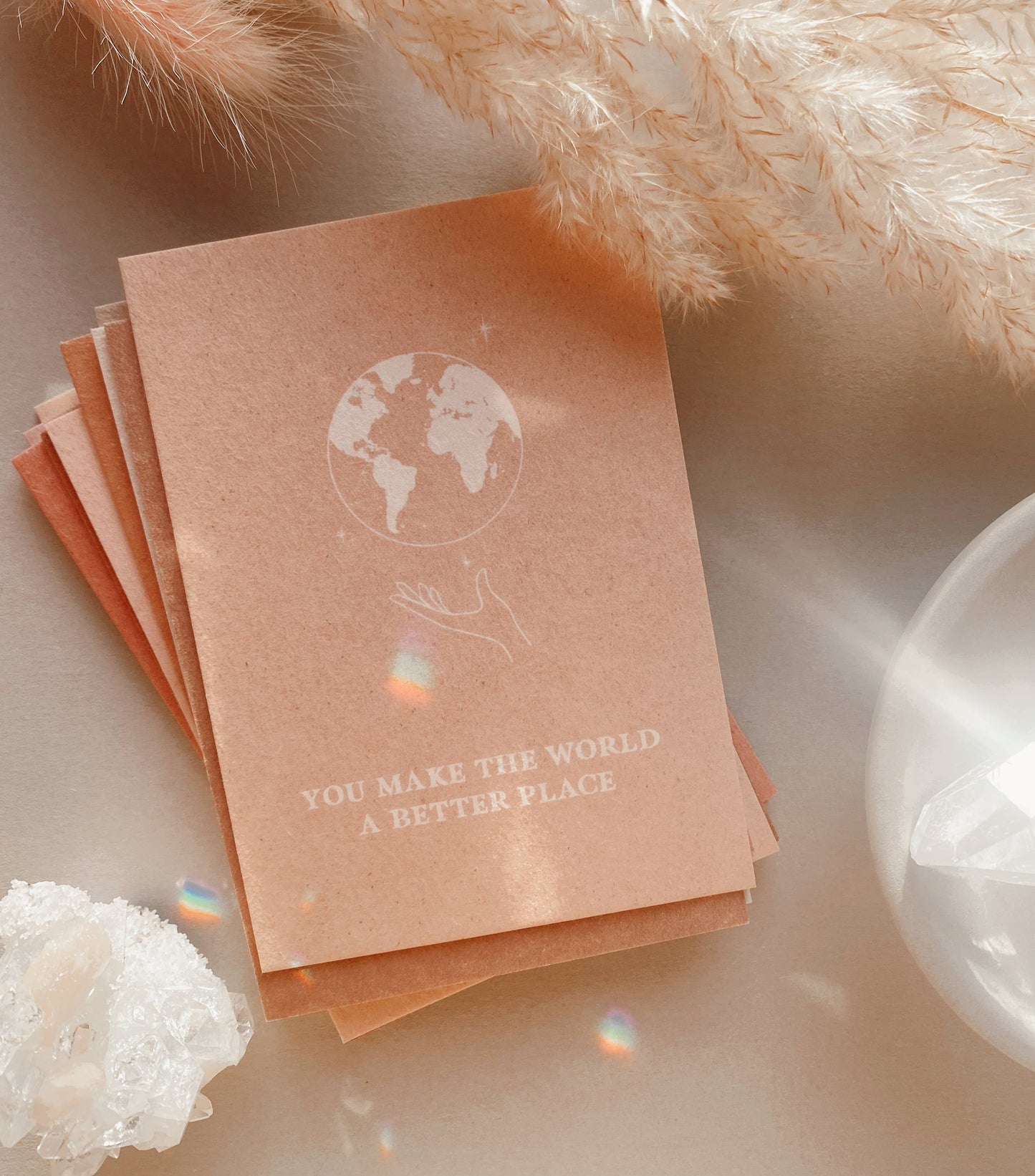 COSMIC AFFIRMATIONS - Kartenset mit 17 Karten - Orakel