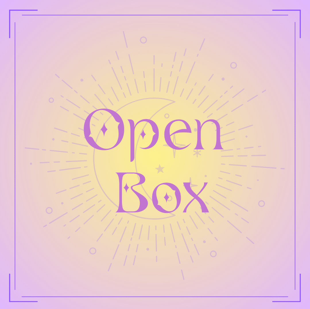 Open Box - Crystales