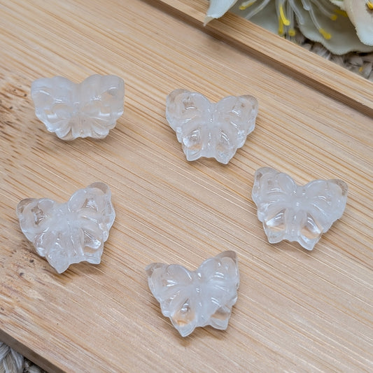 Schmetterling Perle Bergkristall