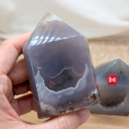 Druzy Achat Turm [HA+HB]